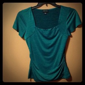 AB studio Teal blue green dress top